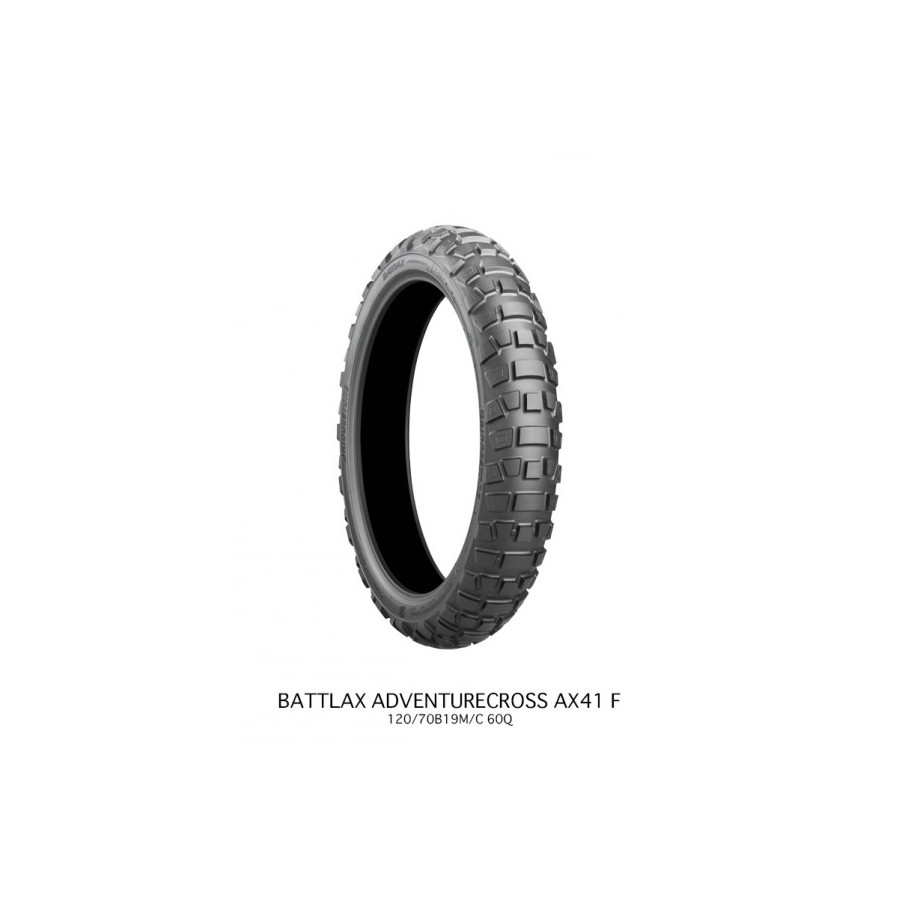 BRIDGESTONE 130/80-18 AX41 ADVENTURECROSS M/C 66P TL REAR DOT2024