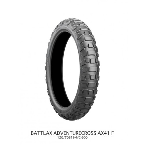 BRIDGESTONE 100/90-18 AX41 ADVENTURECROSS M/C 56P TL FRONT DOT2025