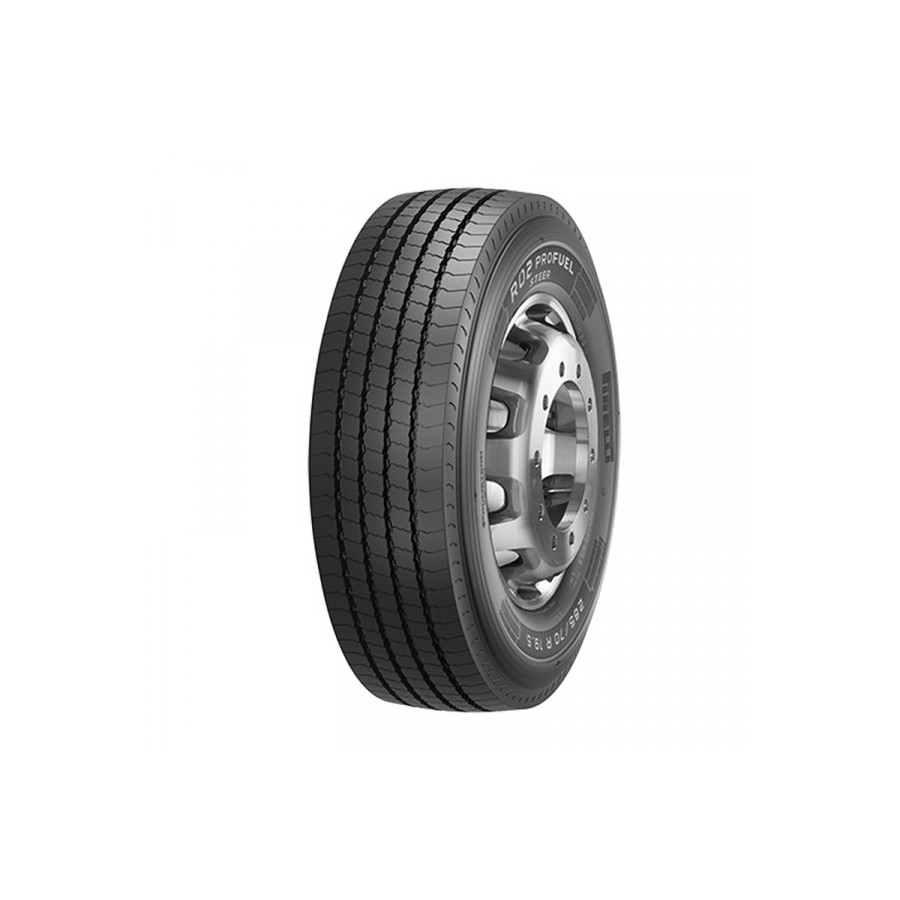 PROMETEON 355/50 R22.5 R02 PROFUEL STEER 156L 3PMSF M+S FRONT PROMETEON 355/50 R22.5 R02 PROFUEL STEER 156L 3PMSF M+S FRONT