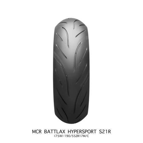 BRIDGESTONE 180/55 ZR17 S21 M/C (73W) TL REAR DOT2026