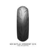 BRIDGESTONE 180/55 ZR17 S21 M/C (73W) TL REAR DOT2026