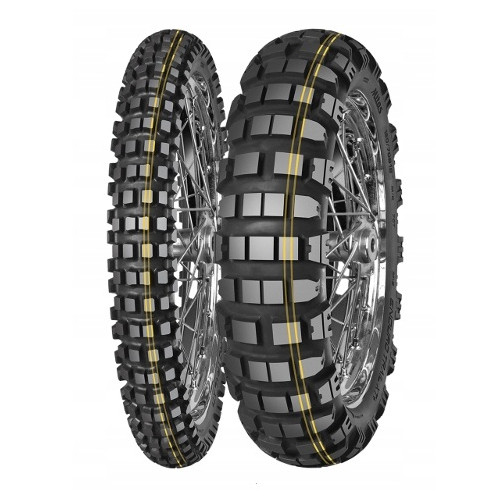 150/70 - B18 ENDURO TRAIL XT+ [70 T] TL DAKAR R (2 x žltý pasek)